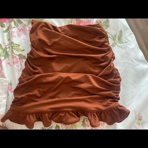 OH POLLY skirt set ruched very cute size US 4